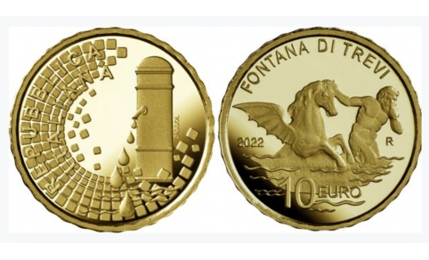 2022 10 Euro Fontana di Trevi FS